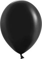 Шар (5''/13 см), Черный, пастель, 100 шт., 605118 1810600892