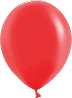 Шар (5''/13 см), Красный, пастель, 100 шт., 605102 1524352956