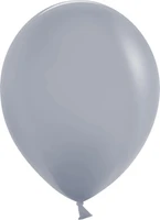 Шар (10''/25 см), Серый, пастель, 100 шт., 610129 1055168493