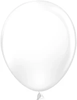 Шар (10''/25 см), Белый, пастель, 100 шт., 910001 1041282761
