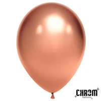 Шар (10''/25 см), Розовое Золото, хром, 50 шт., 600108 1391192829