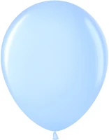 Шар (10''/25 см), Светло-голубой (454), пастель, 100 шт., 711028 1531038720