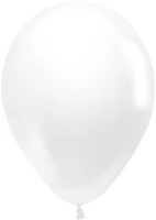 Шар (10''/25 см), Белый (005), пастель, 100 шт., 280271 278253159