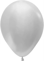 Шар (10''/25 см), Серебро (481), перламутр, 100 шт., 286778 1216005050