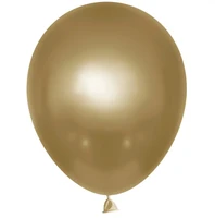 Шар (12''/30 см), Ретро, Винтажное золото, хром, 50 шт., 912142 718114679