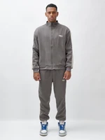 Спортивный костюм мужской демисезонный на флисе серого цвета 330Sr 1127161412