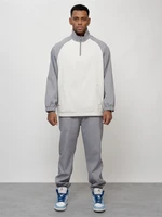 Спортивный костюм мужской модный серого цвета 35021Sr 1374129777