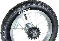 Колесо заднее в сборе Trix 12", алюминевый обод, тормозная втулка 1235559261