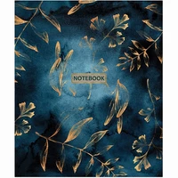 НОВИНКА! ТЕТРАДЬ ОБЩАЯ 48 ЛИСТОВ НА СКРЕПКЕ “Gold Floral Pattern” 395825363