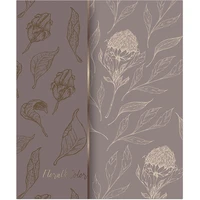 НОВИНКА! Тетрадь общая 48 листов на скрепке "Floral&amp;Color" 2129433388