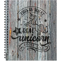 НОВИНКА! Тетрадь общая 48 листов на металлическом гребне "Unicorns" 867239304