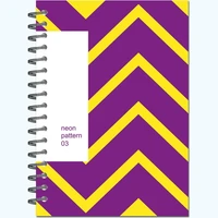 Тетрадь общая 96 листов на металлическом гребне "NEON Pattern" 1861442061
