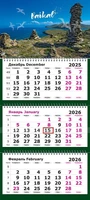 Календарь трехсекционный на 2026 год, "Сакральный Байкал" 1529516409