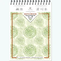 Блокнот-скетчбук Fine Line classic format TINT формат А5, 50л., на гребне с тонированным блоком (зеленый) 1170335314