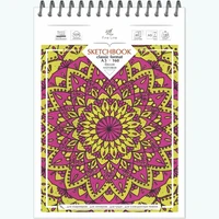 Блокнот-скетчбук SKETCHBOOK 160 формат А5 60 листов на металлическом гребне 1949114483
