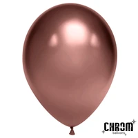 Шар (12''/30 см), Трюфель, хром, 50 шт., 611116 530104739
