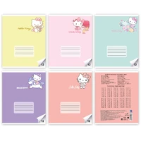 74546 Тетрадь Hello Kitty А5, 12 листов, на скрепке, клетка, с полями, обложка 190 г/м2, блок офсет 60-65 г, белизна 92% 1926455130