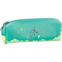 89450 Пенал-косметичка Единорог, 1 отделени на молнии, размер 20x5x7cм, материал полиэстер, кожзам 1304271480