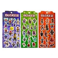 78608 3D наклейки Bloxer 10*22 см, 3 дизайна в ассортименте 550548363