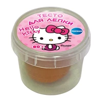 77949 Тесто для лепки Hello Kitty, цвет оранжевый, 80 грамм 1500785031