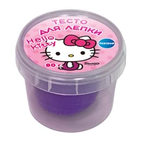 77948 Тесто для лепки Hello Kitty, цвет фиолетовый, 80 грамм 118050429