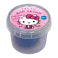 77947 Тесто для лепки Hello Kitty, цвет синий, 80 грамм 335933047