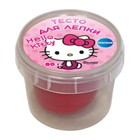 77915 Тесто для лепки Hello Kitty, цвет красный, 80 грамм 1690334230