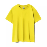 Футболка детская Regent Kids 150, желтая (лимонная) 1672258807