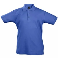 Рубашка поло детская Summer II Kids 170, ярко-синяя 760680732
