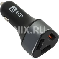 Зарядка USB-устройств от "прикуривателя" автомобиля ACD ACD-C233-X3B 1261121566