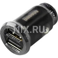 Зарядка USB-устройств от "прикуривателя" автомобиля Baseus Grain Car charger C8-K/CCALL-ML01 118961927