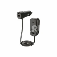 Зарядка USB-устройств от "прикуривателя" автомобиля TTEC SmartCharger 6in1 PD 90W Car Fast Charger 3 USB-C + 3 USB-A 260701145