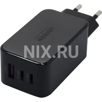 Зарядка USB-устройств от 220В Ugreen CD244 Nexode 65W USB C Charger USB Type A "мама", 2 x USB Type C "мама" (65 Вт) 750584282