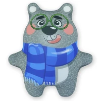 Игрушка Мишка в шарфе 02 1553881129
