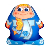 Игрушка Снеговик Аленка синяя 775467001