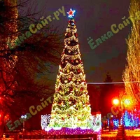 Green Trees Высотная Уличная Ель Альпийская 10.0 м. хвоя пленка - ЕА-1000П 1934960407