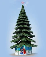 Green Trees Высотная Уличная Ель Таежная премиум 21.0 м. хвоя пленка - ЕТП-2100П 468532122