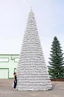 Green Trees Уличная Ель Испанская Белая 15.0 м. хвоя пленка - КЕИБ-15П 309457983