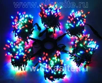 Комплект освещения на Елку 3 м. Премиум Хамелеон RG/RB 600 led ЕлкаСайт 1381956289