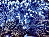 Комплект освещения на Елку 6 м. Классик Белый 1100 led, 24V ЕлкаСайт 1076722759