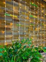 Светодиодный занавес уличный 2x3м. 480 теплых диодов, с мерцанием, белый каучук, IP65 - CH23Bww CEIMAR 157467542