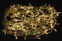 Светодиодная бахрома 5x0.7м. 200 теплых диодов статика, белый пвх - 4203WW IP44 LEON LED (LIGHT) 1956599039