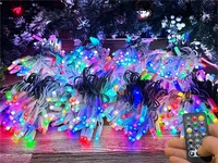 Гирлянда нить уличная 80м. 800 диодов SMART RGB, пульт, белый каучук - N80-100521B IP65 CEIMAR 1109775549