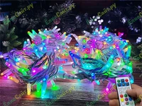 Гирлянда нить уличная 40м. 400 диодов SMART RGB, пульт, белый каучук, 24V - N40-205-720 SM IP65 CEIMAR 1475472521