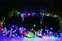 Гирлянда нить уличная 30м. 300 диодов Хамелеон, черный каучук - 3x7117RGB-H IP65 LEON LED (LIGHT) 654982809