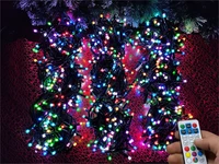 Гирлянда Клип Лайт Спайдер 3х30м. 900 диодов SMART RGB, пульт, черный каучук, 24V, IP65 ЕлкаСайт 1483742112