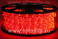 Дюралайт 11 мм. круглый 1200/3 светодиодов цвет красный 50м. - 05.50.10,5.24R Winner Light 139447070