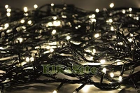 Гирлянда нить 24м. 300 теплых диодов, зёленый пвх - 1303 WW-BK LEON LED (LIGHT) 2033261148