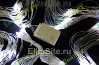 Гирлянда сетка 1.5x1.5м. 160 белых диодов, прозрачный пвх - LL Net 160 W LEON LED (LIGHT) 227425175