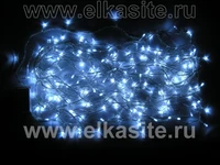 Гирлянда нить 19м. 240 белых диодов, прозрачный пвх - LN-240L-W LEON LED (LIGHT) 869970138